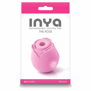 close-up of the charging of the ns novelties inya the rose vibrating air pulsator pink