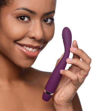 Inmi Flexible Pinpoint Silicone Vibrator - Purple