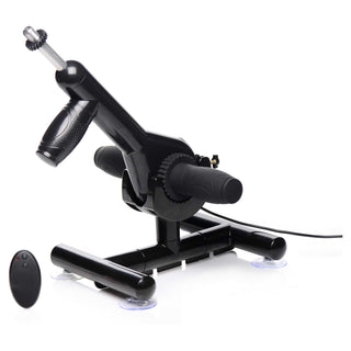 LoveBotz Pro-Bang Plug In Sex Machine with Remote Control - Black