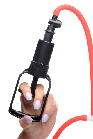 Master Series Clit and Nipple Pump - Red