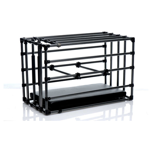 Master Series Kennel Cage with Padded Board - Black