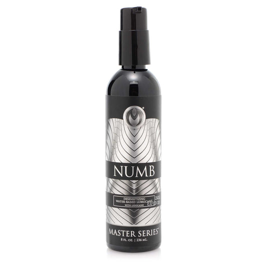 Master Series Numb Desensitizing Lubricant with Lidocaine 8oz