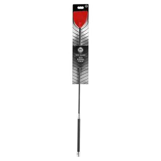 Master Series Red Mare Leather Riding Crop - Red