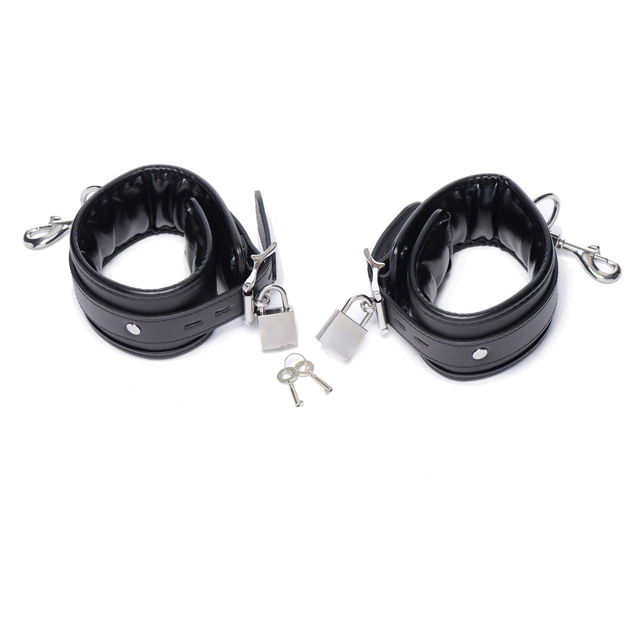 Master Series Squat Anal Impaler W-spreader Bar & Cuffs