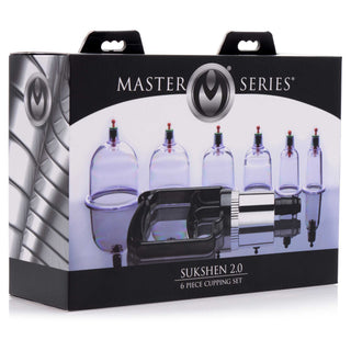 Master Series Sukshen 6 Piece Cupping Set