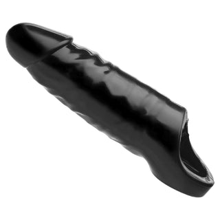 Master Series XL Black Mamba Cock Sheath - Black