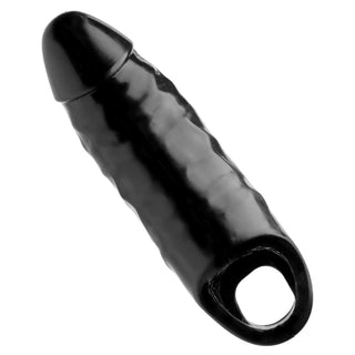 Master Series XL Black Mamba Cock Sheath - Black