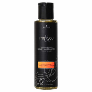 Sensuva Me & You Massage Oil 4.2 fl.oz.