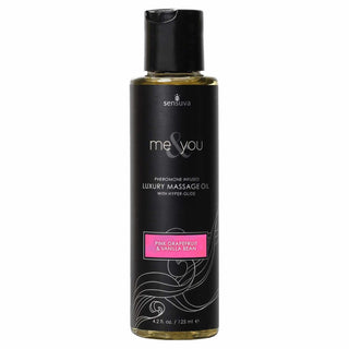 Sensuva Me & You Massage Oil 4.2 fl.oz.