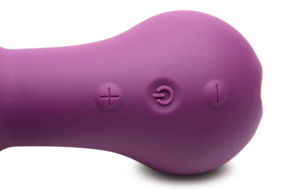 Rumblers 10X G-Spot Silicone Rabbit Vibrator - Purple