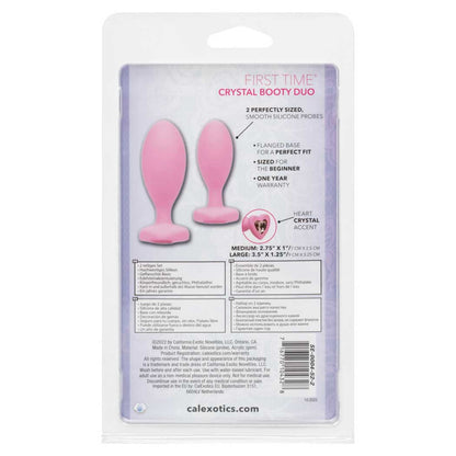 First Time Crystal Booty Duo Pink