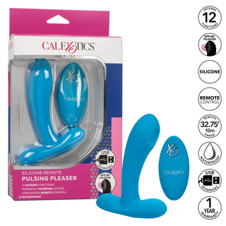 Silicone Remote Pulsing Pleaser