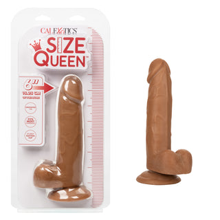 CalExotics Size Queen 6" Dildo with Suction Cup