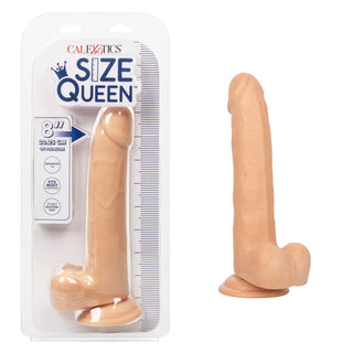 CalExotics Size Queen 8" Dildo with Suction Cup