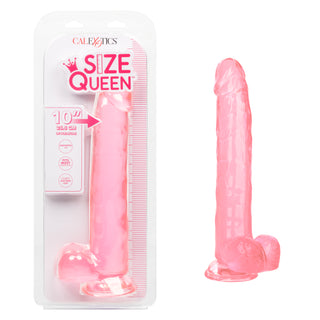 CalExotics Size Queen 10" Dildo with Suction Cup