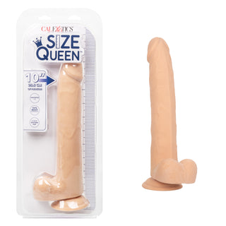 CalExotics Size Queen 10" Dildo with Suction Cup