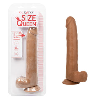 CalExotics Size Queen 10" Dildo with Suction Cup