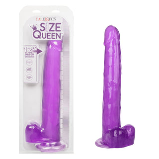 CalExotics Size Queen 12" Dildo with Suction Cup