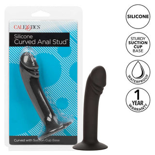 Silicone Curved Anal Stud