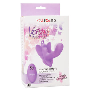 Venus Butterfly® Silicone Remote Rocking Penis™