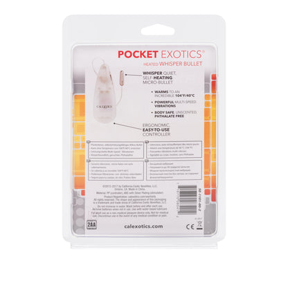 Pocket Exotics® Heated Whisper Bullet