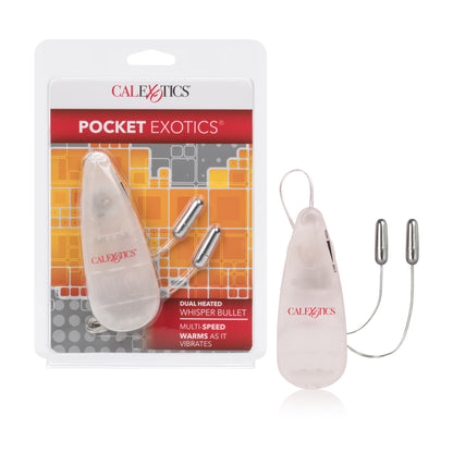 Pocket Exotics® Dual Heated Whisper Bullets