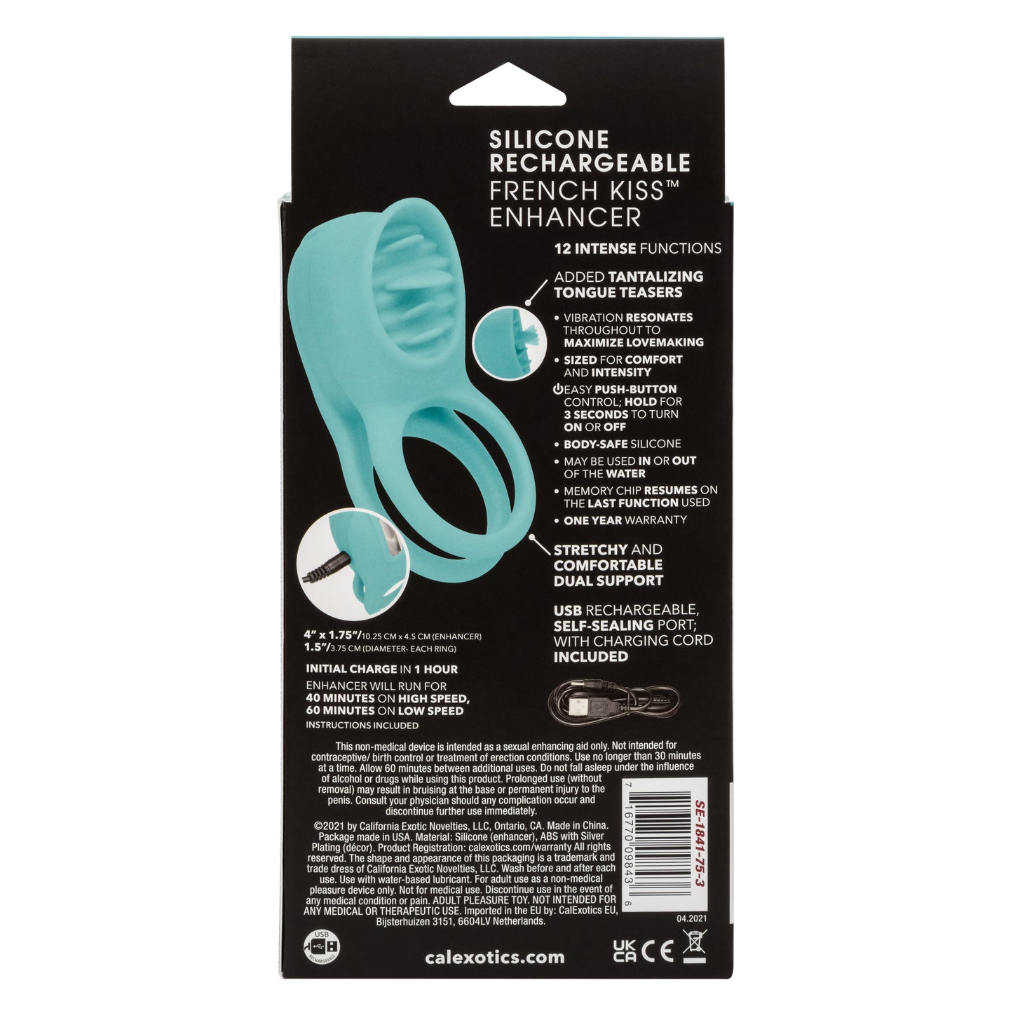 Silicone Rechargeable French Kiss™ Enhancer