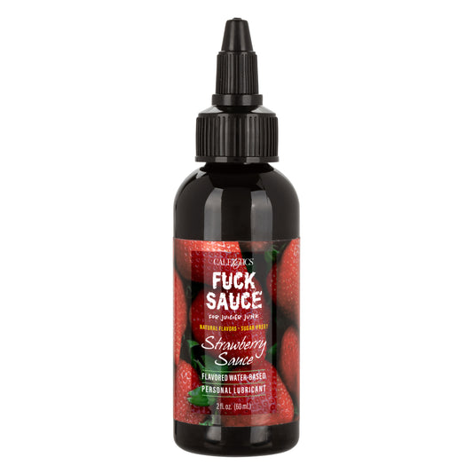 Fuck Sauce™ Flavored Water-Based Personal Lubricant - Strawberry 2 fl. oz.
