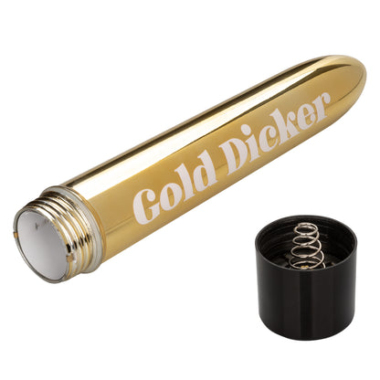 Naughty Bits® Gold Dicker™ Personal Vibrator