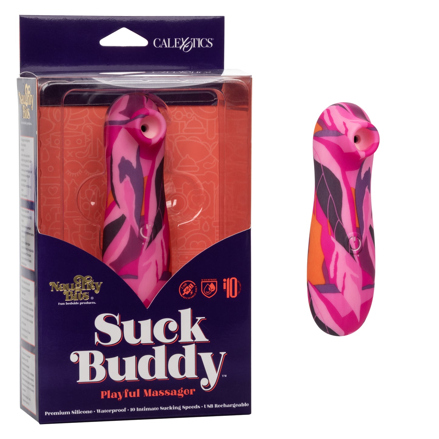 Naughty Bits® Suck Buddy™ Playful Massager