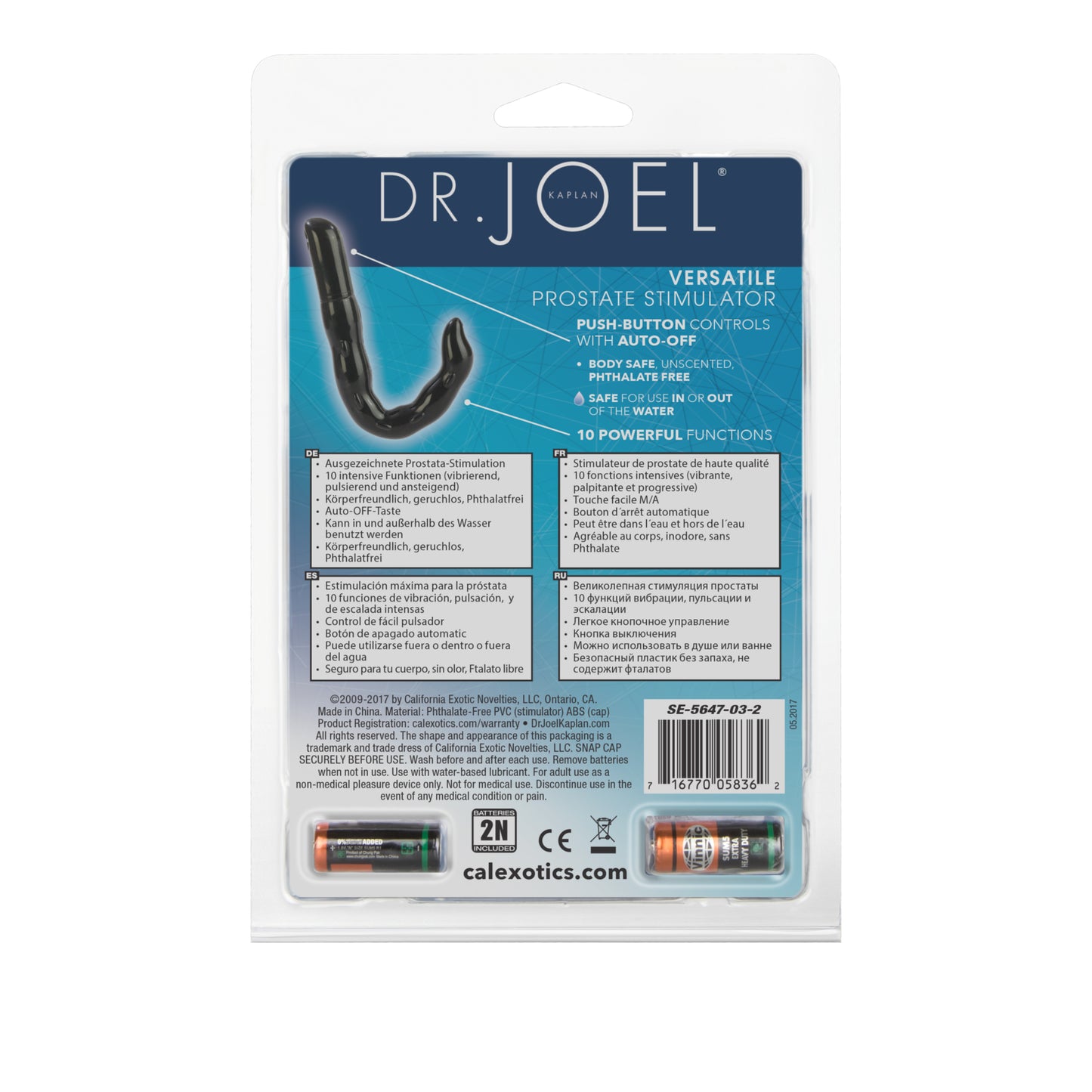 Dr. Joel Kaplan® Versatile Prostate Stimulator