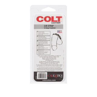 COLT® Leather C/B Strap 5-Snap Fastener