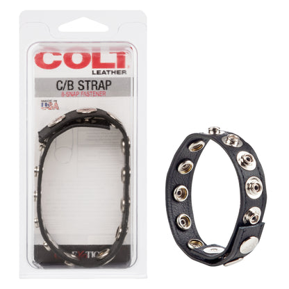 COLT® Leather C/B Strap 8-Snap Fastener