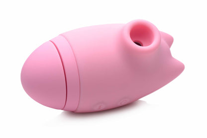 whole view of the inmi shegasm kitty licker 5x silicone rechargeable clit stimulator pink xr-ag628