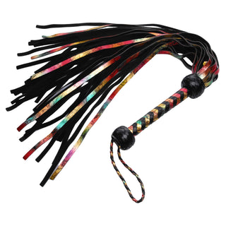 Strict Leather Rainbow Lambskin Flogger