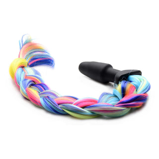 Tailz Pony Tail Anal Plug - Rainbow