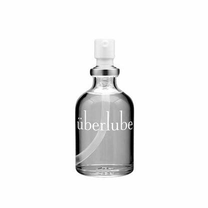 whole view of the uberlube luxury silicone-based lubricant 50ml uber-50