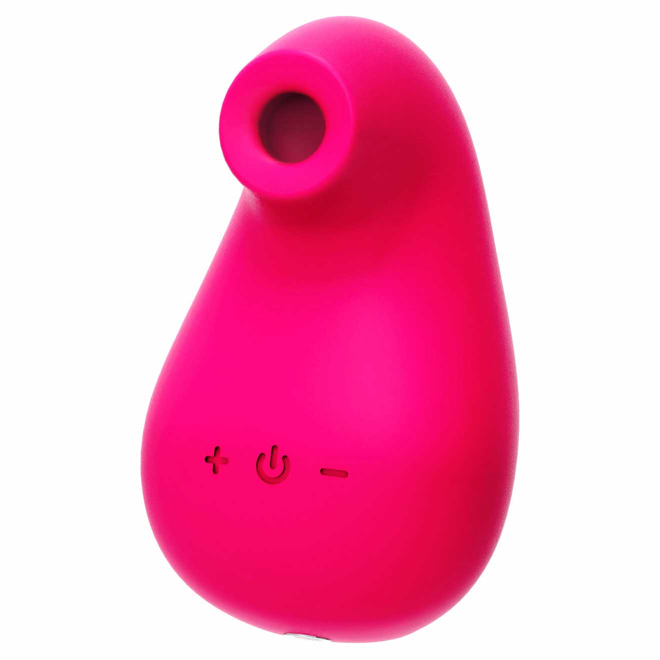 whole view of the vedo suki rechargeable 2" sonic vibe savvi-f0709 foxy pink