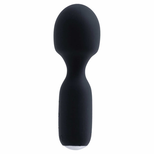 side view of the vedo wini rechargeable 5.75" mini wand savvi-w0208 black