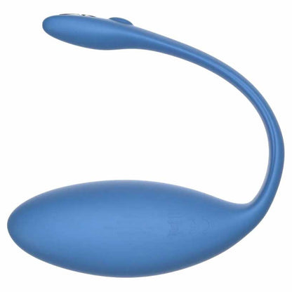 side view of the we-vibe jive wearable remote control g-spot vibrator we vibe wvsnjvsg5 blue