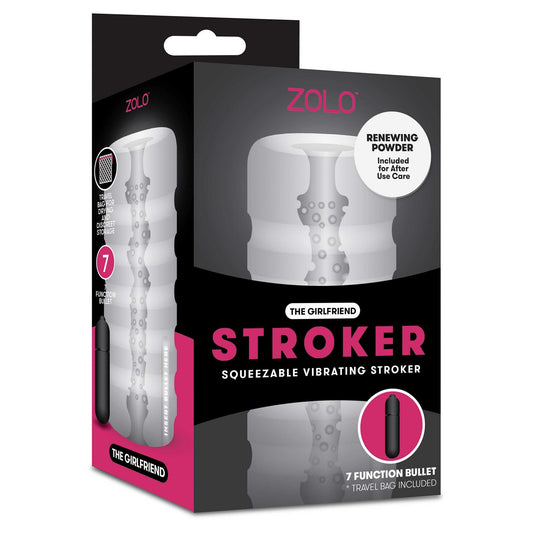 ZOLO Girlfriend Squeezeable Vibrating Stroker