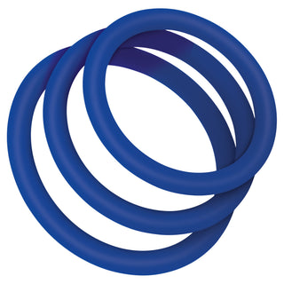 ZOLO Stretchy Silicone Cock Rings 3 Pack