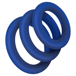 ZOLO Extra Thick Silicone Cock Rings 3 Pack