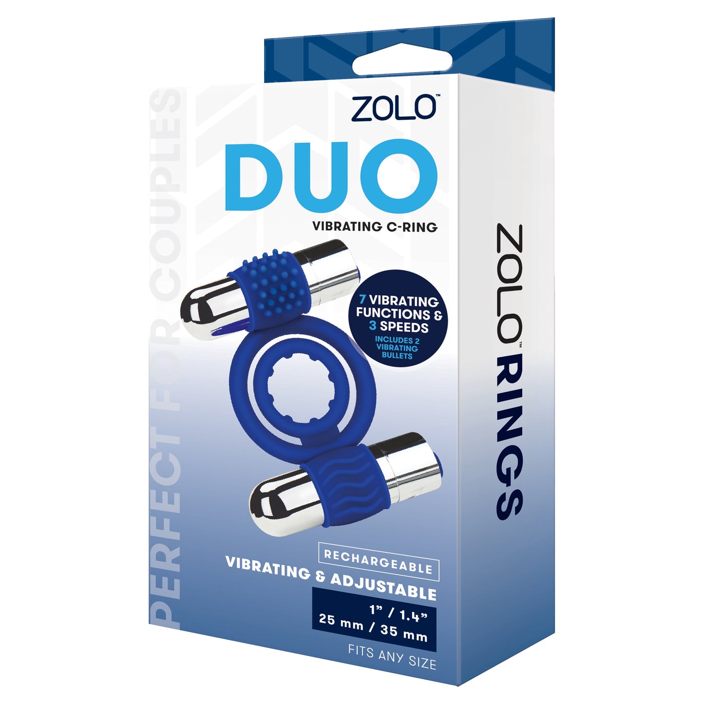 ZOLO Duo Vibrating Cock Ring