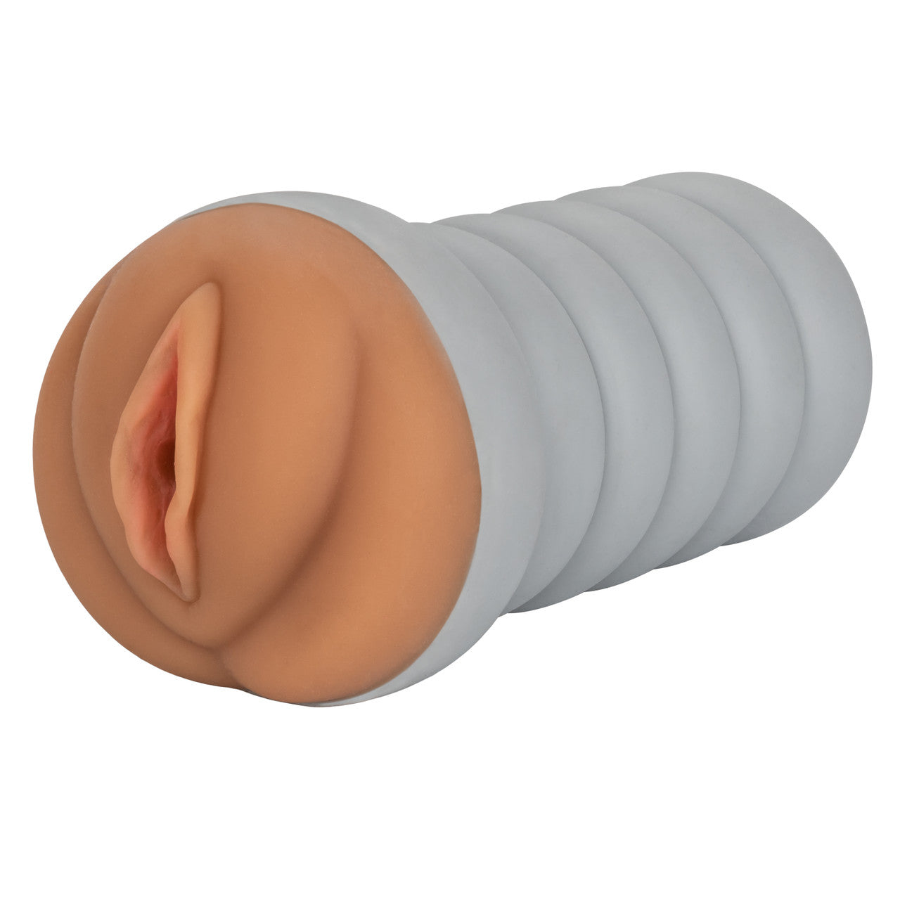 Ribbed Gripper™ Tight Pussy Grip - Brown