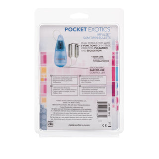 Pocket Exotics Impulse Slim Twin Bullets