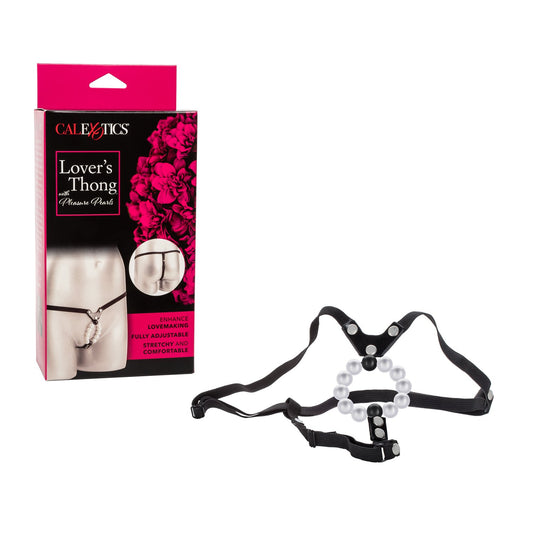Lover's Thong with Pleasure Pearls