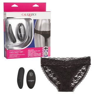 Remote Control Lace Panty Set  S/M