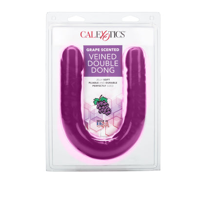Grape Scented Veined Double Dong