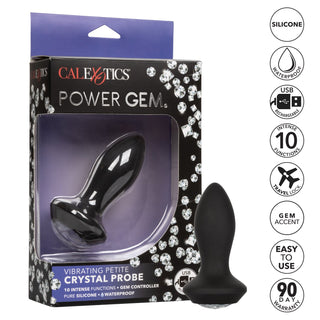 Power Gem Vibrating Petite Crystal Probe